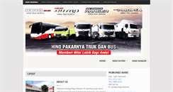 Desktop Screenshot of harga-hino.com